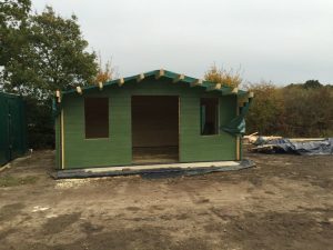 Mens Shed construction 8