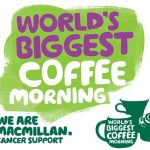 charity macmillan coffee-morning logo